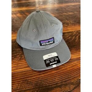 NEW Patagonia P-6 Label Trad Cap, Utility Blue, Hat